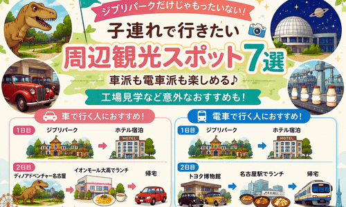 ジブリパークだけじゃもったいない！子連れで行きたい周辺観光スポット7選